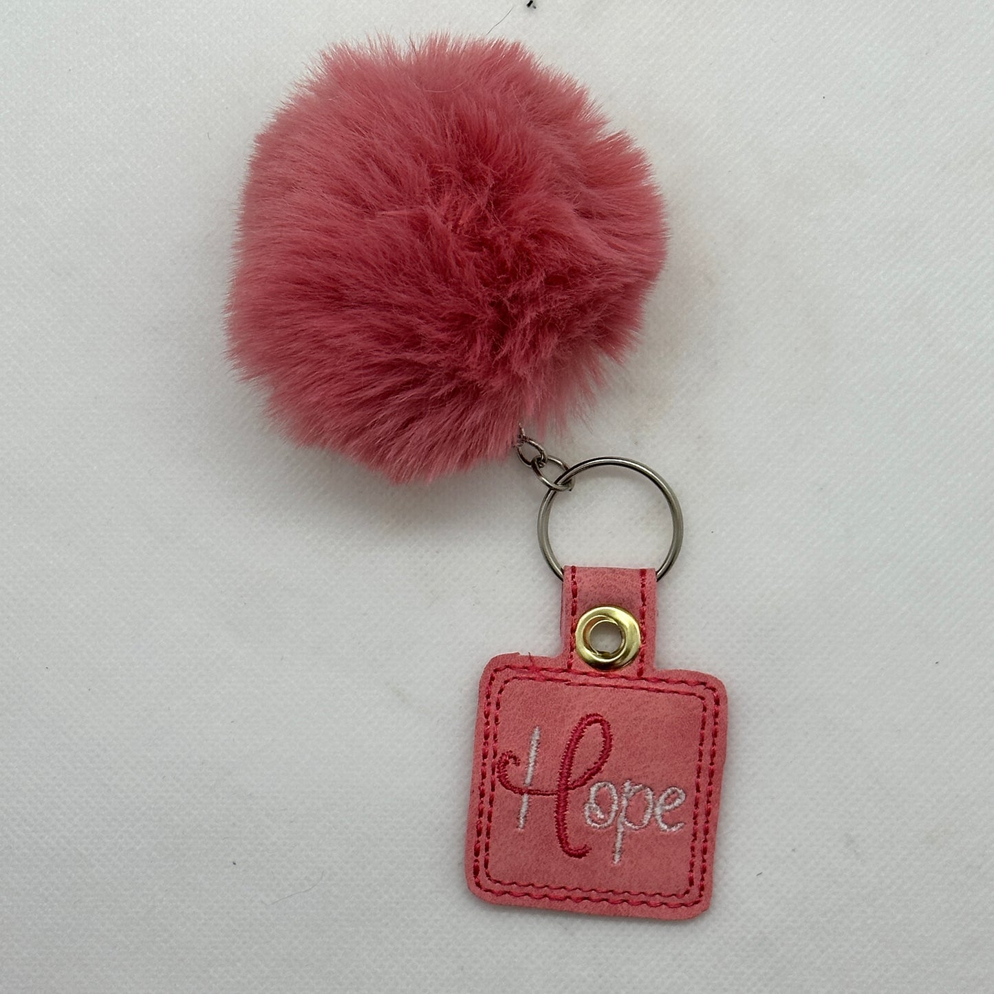 Breast cancer awareness key chain