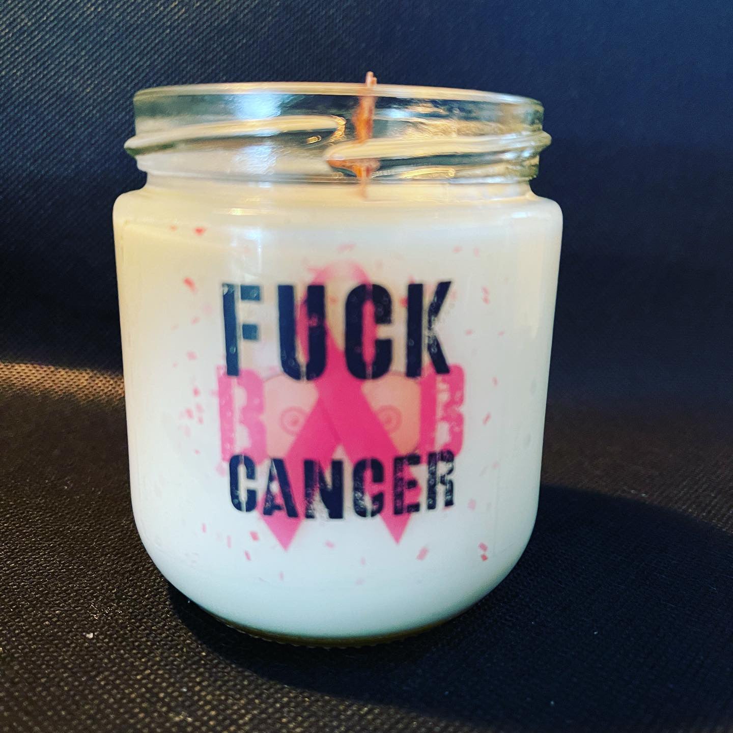 Coconut Soy Candle - Breast Cancer Support/Awareness