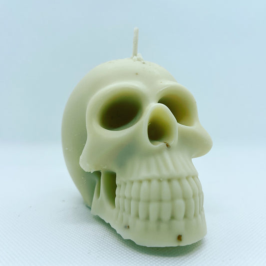 Skull soy candles
